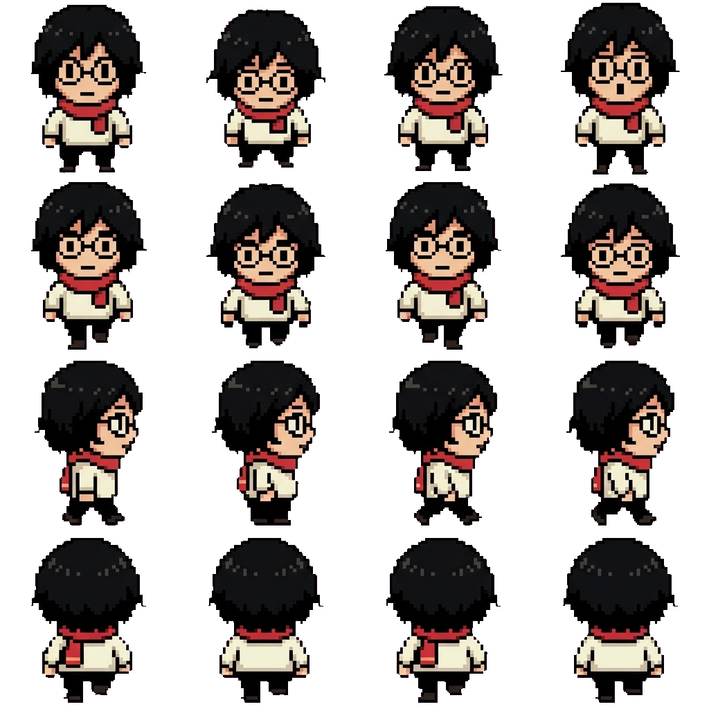 Xavior movement sprite