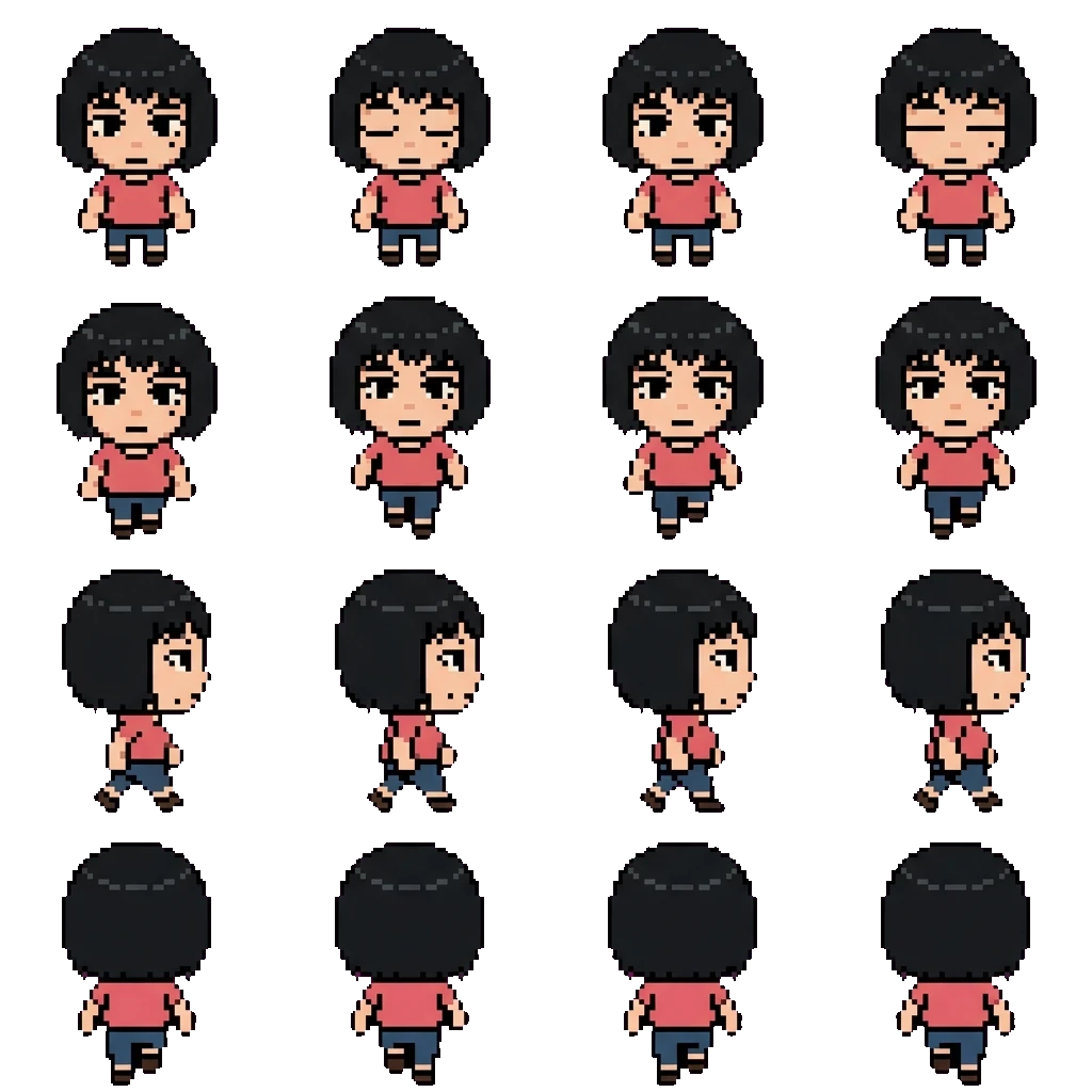 Kaoru movement sprite