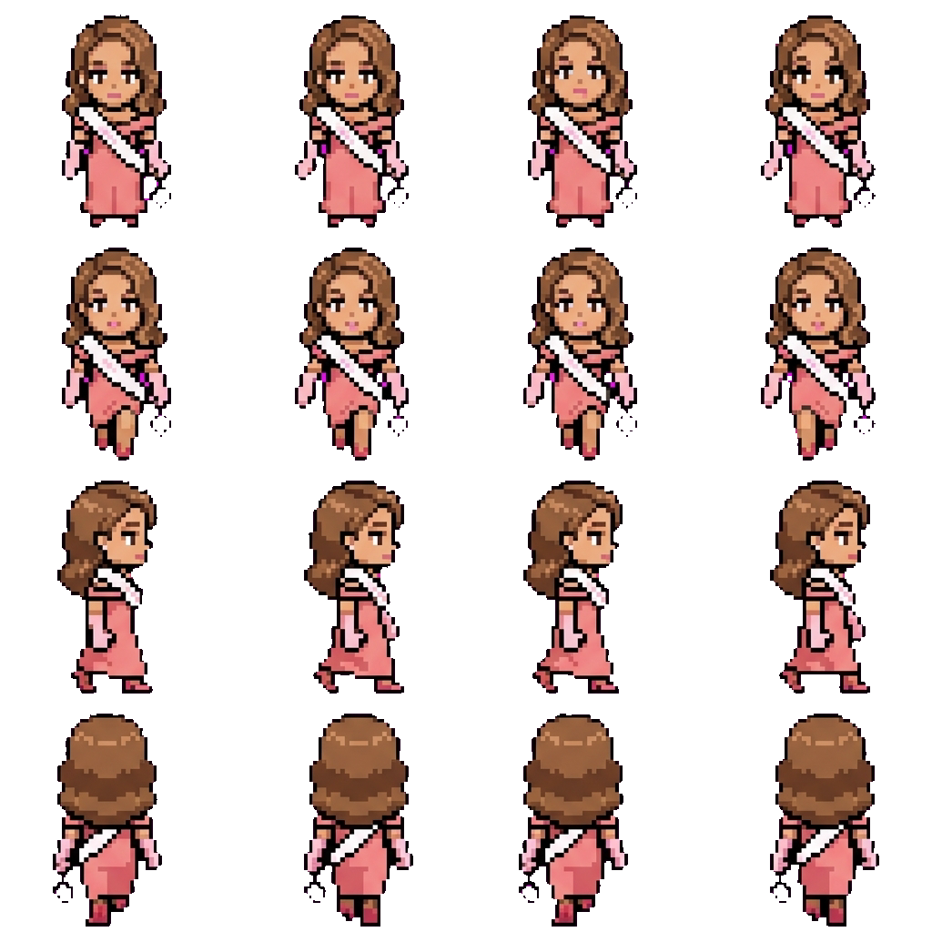 Patty movement sprite