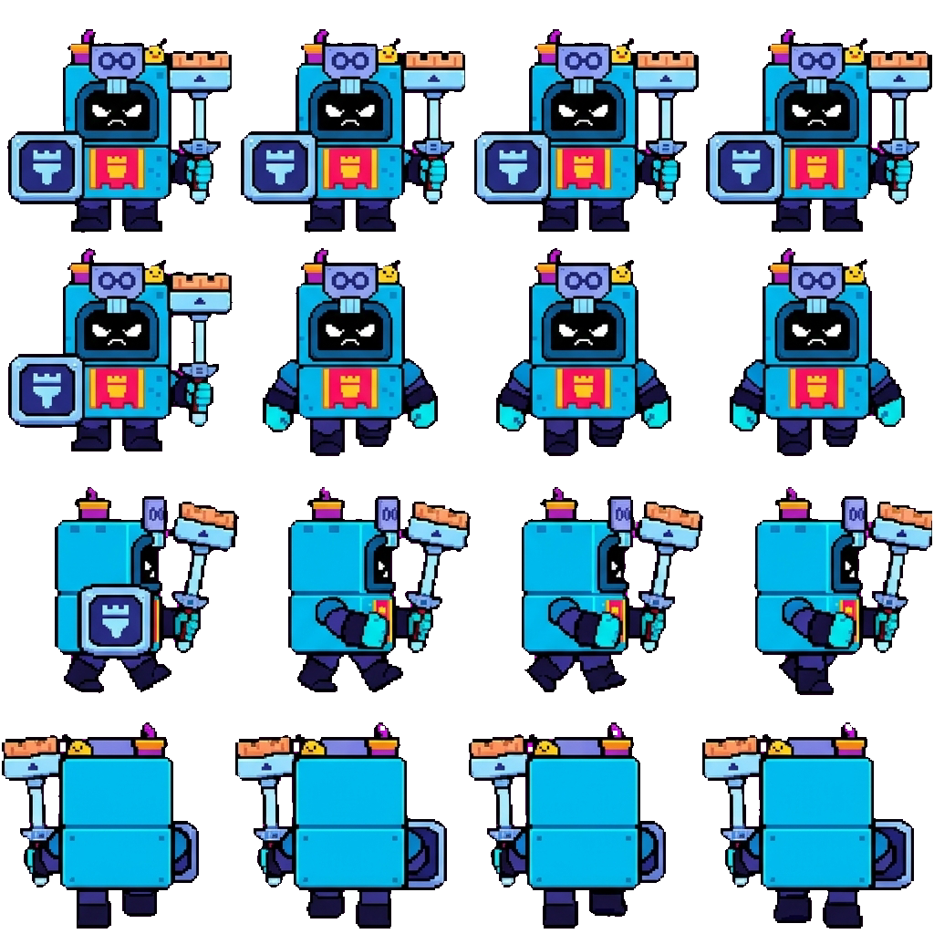 Ash movement sprite