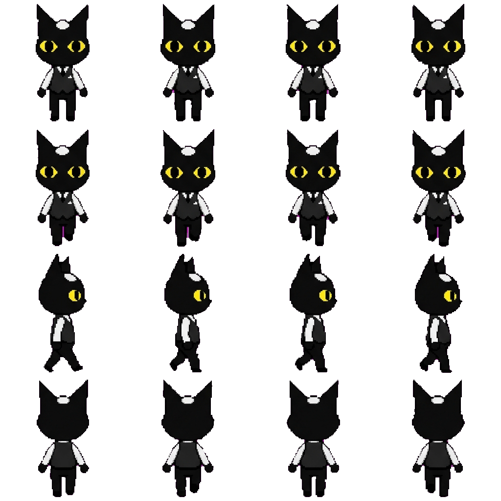 Secret Agent movement sprite