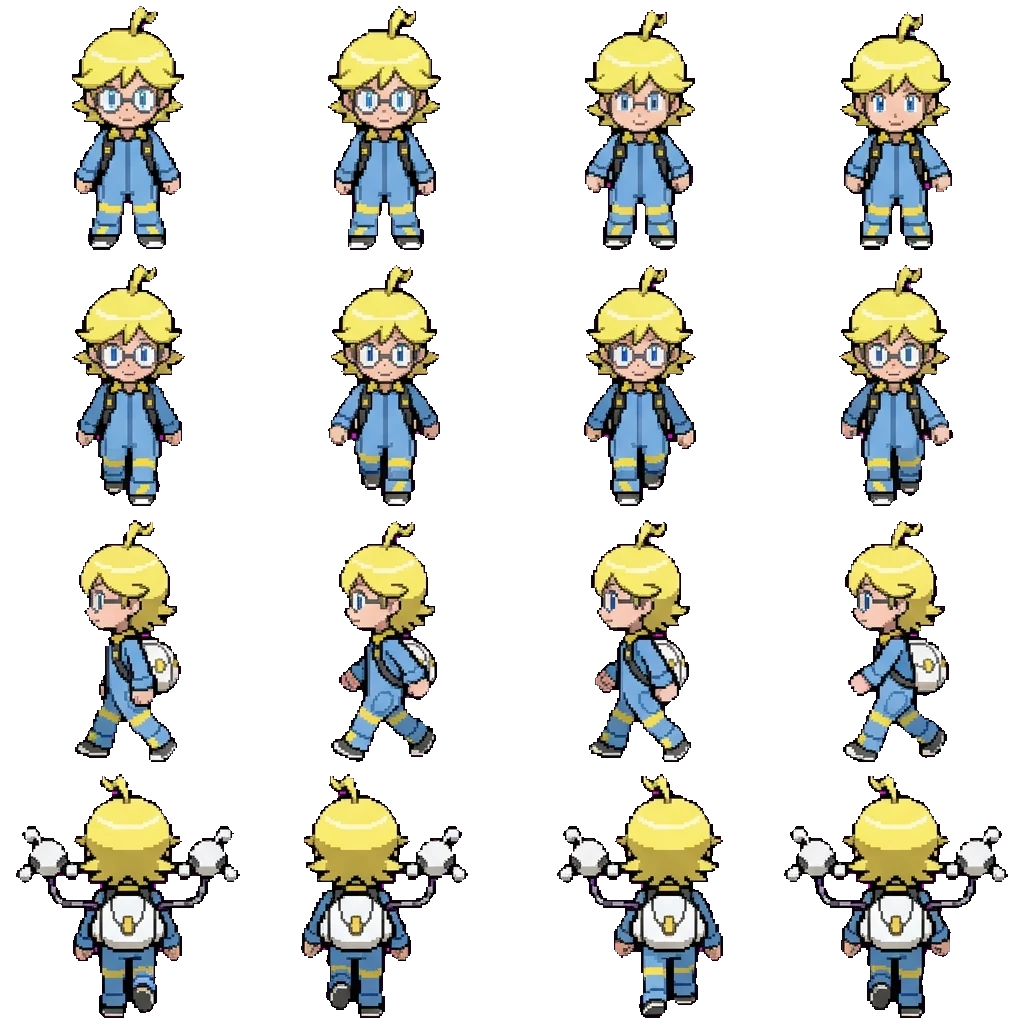 Clemont movement sprite