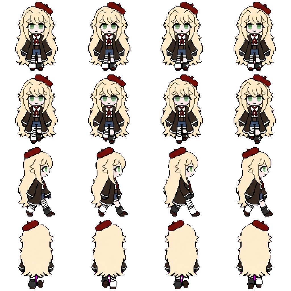 Michelle movement sprite