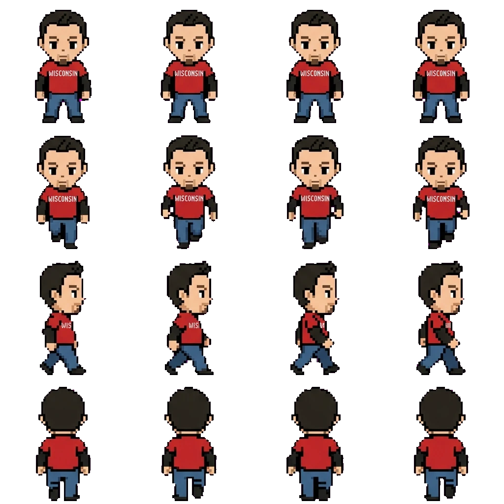 Steve movement sprite
