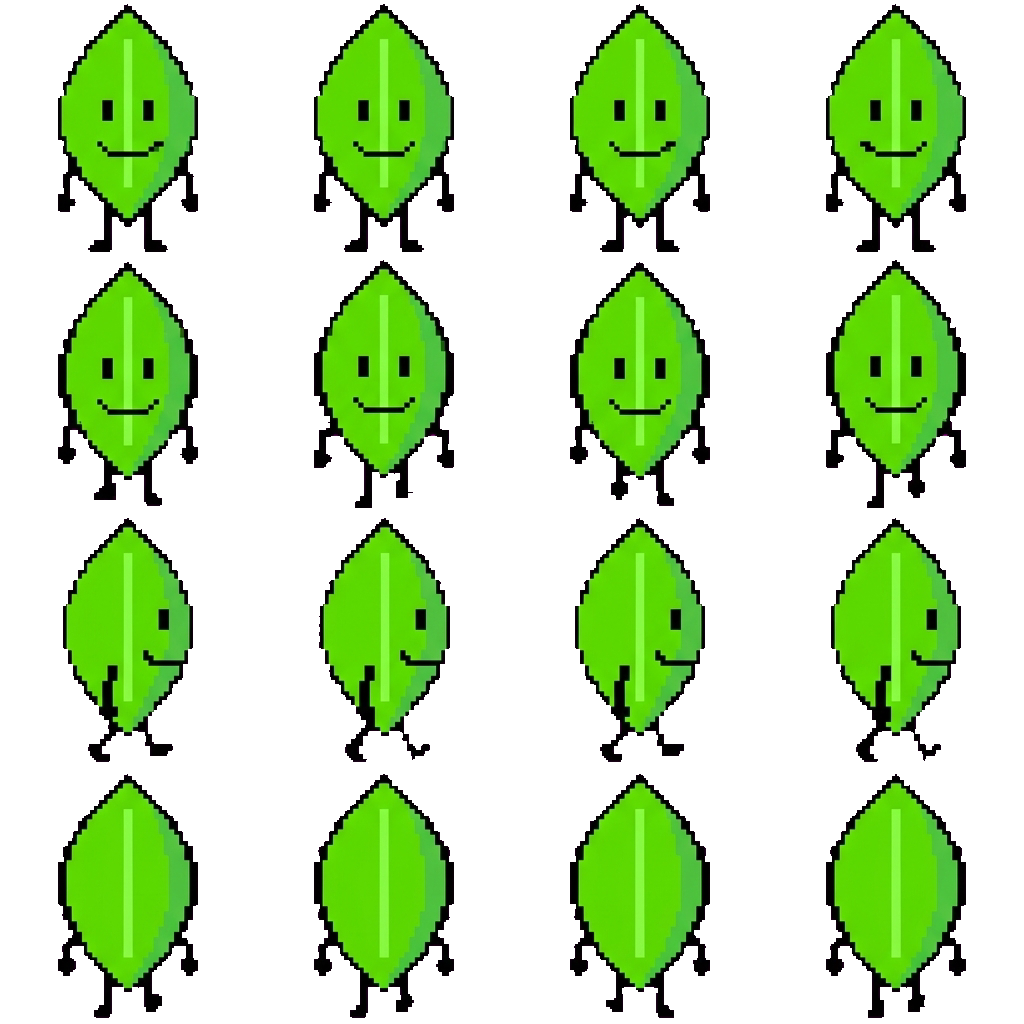 Leafy movement sprite