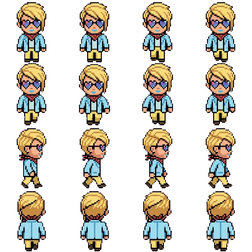 Fantastico Deh Reeve movement sprite
