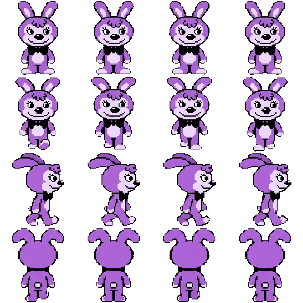 Banny movement sprite