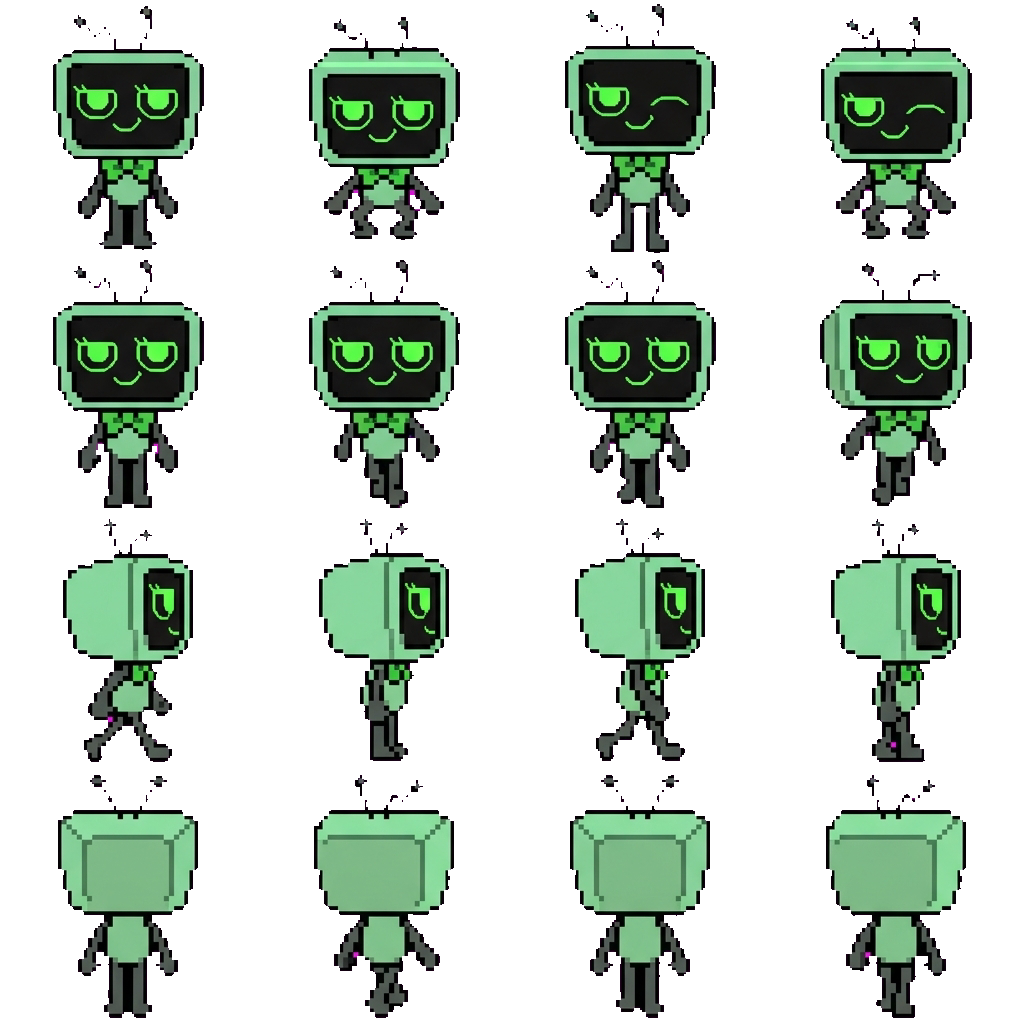 Vee movement sprite