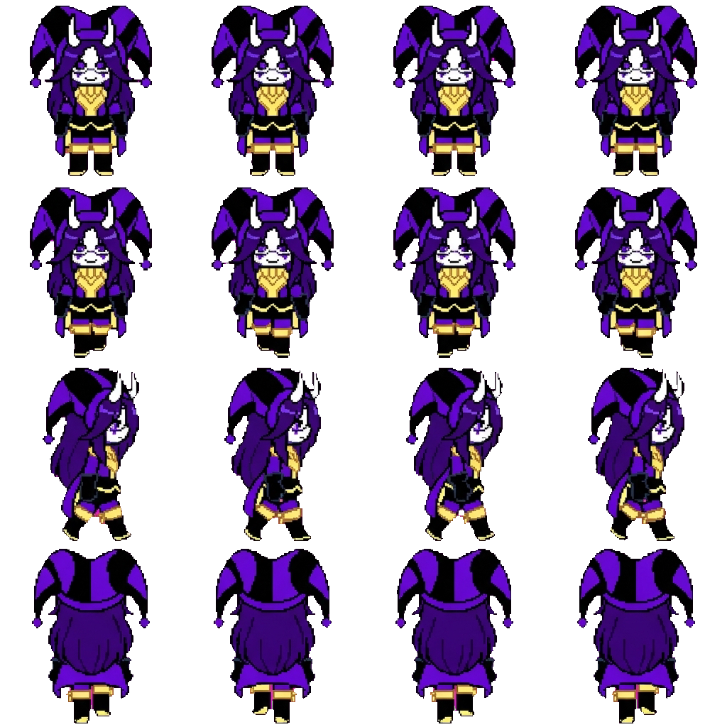 Jester movement sprite