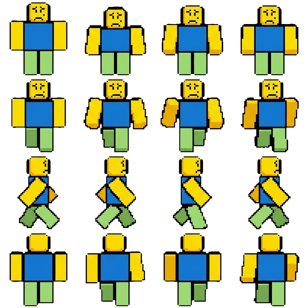 Noob movement sprite