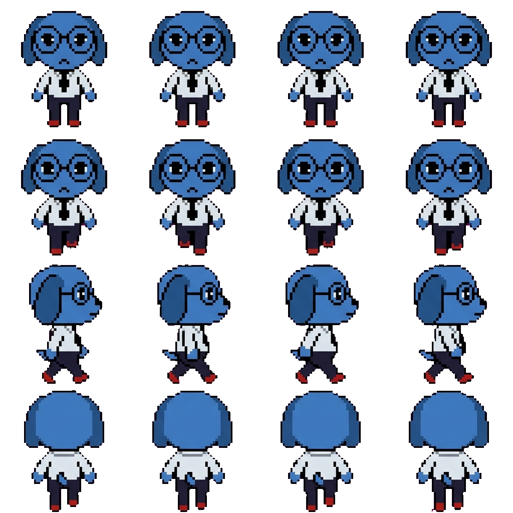 Secretary #1 movement sprite