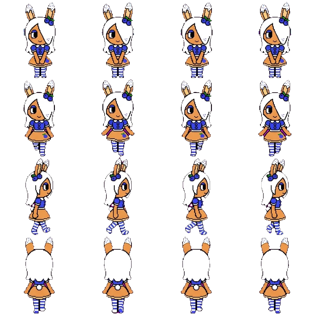 Berra movement sprite