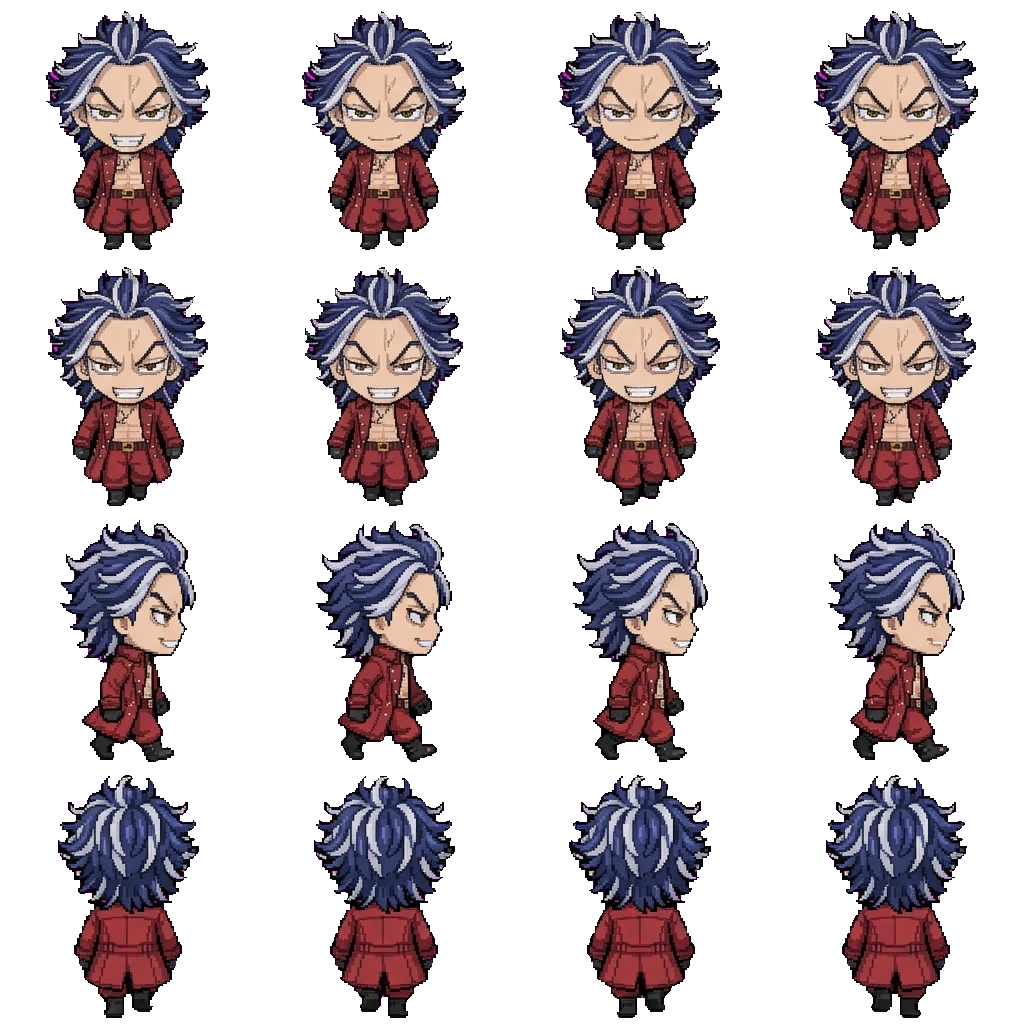 Taiju Shiba movement sprite