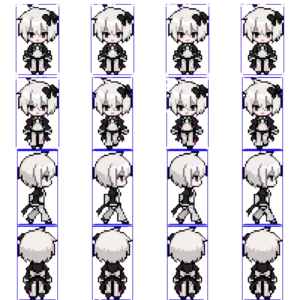 Dereck movement sprite