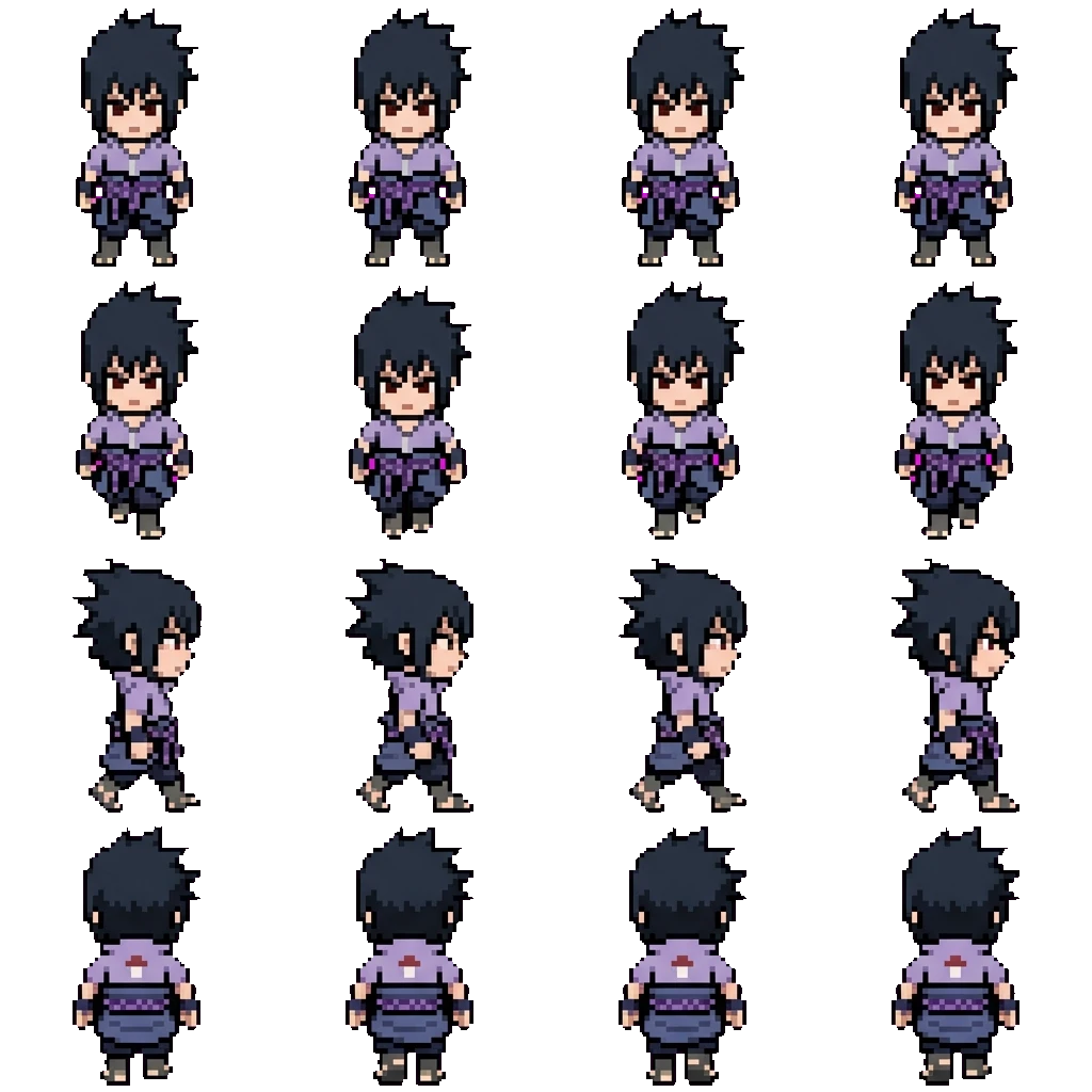 Sasuke movement sprite
