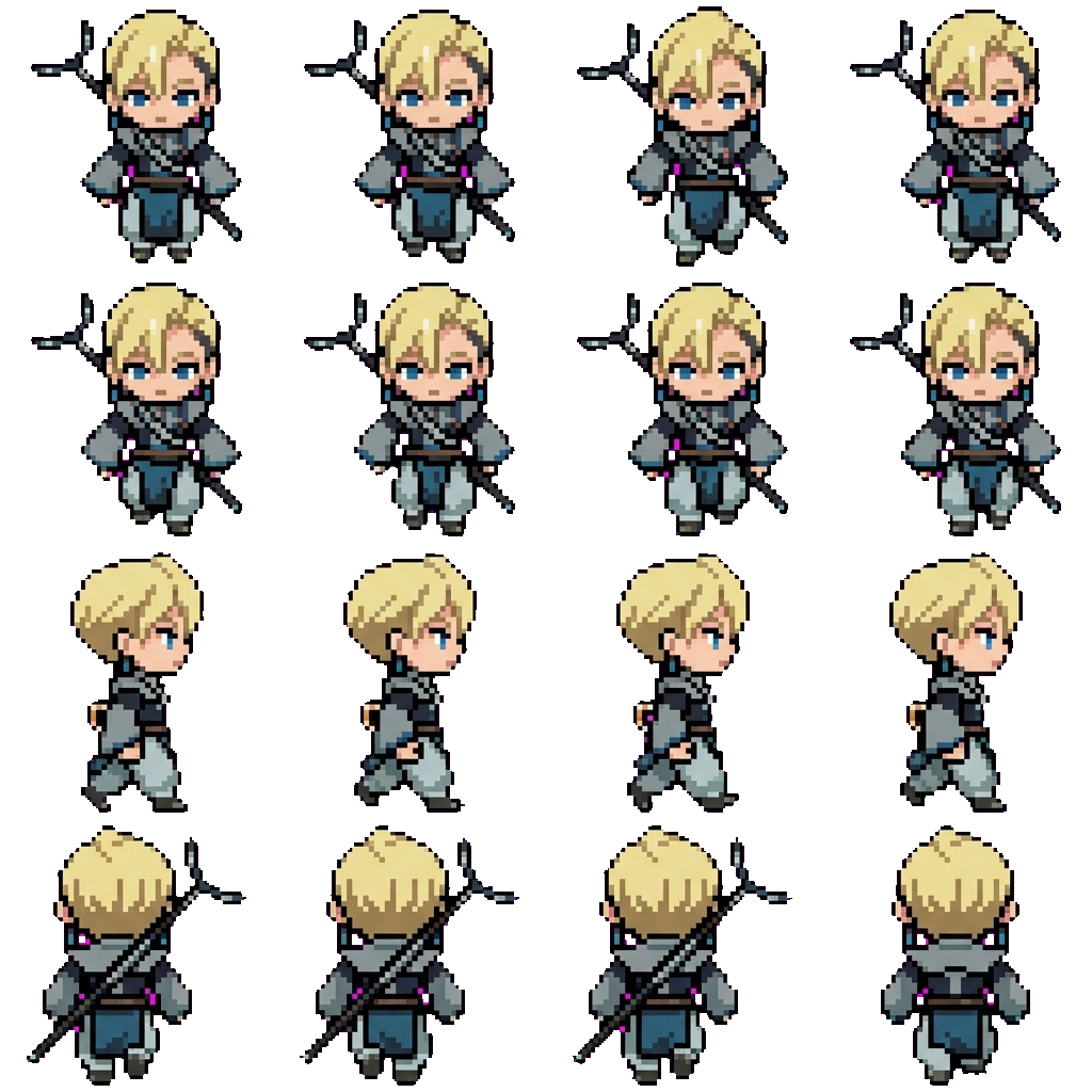 Zanka Nijiku movement sprite