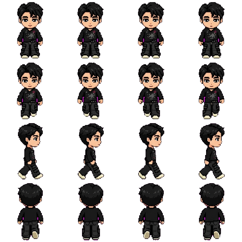 Maki movement sprite