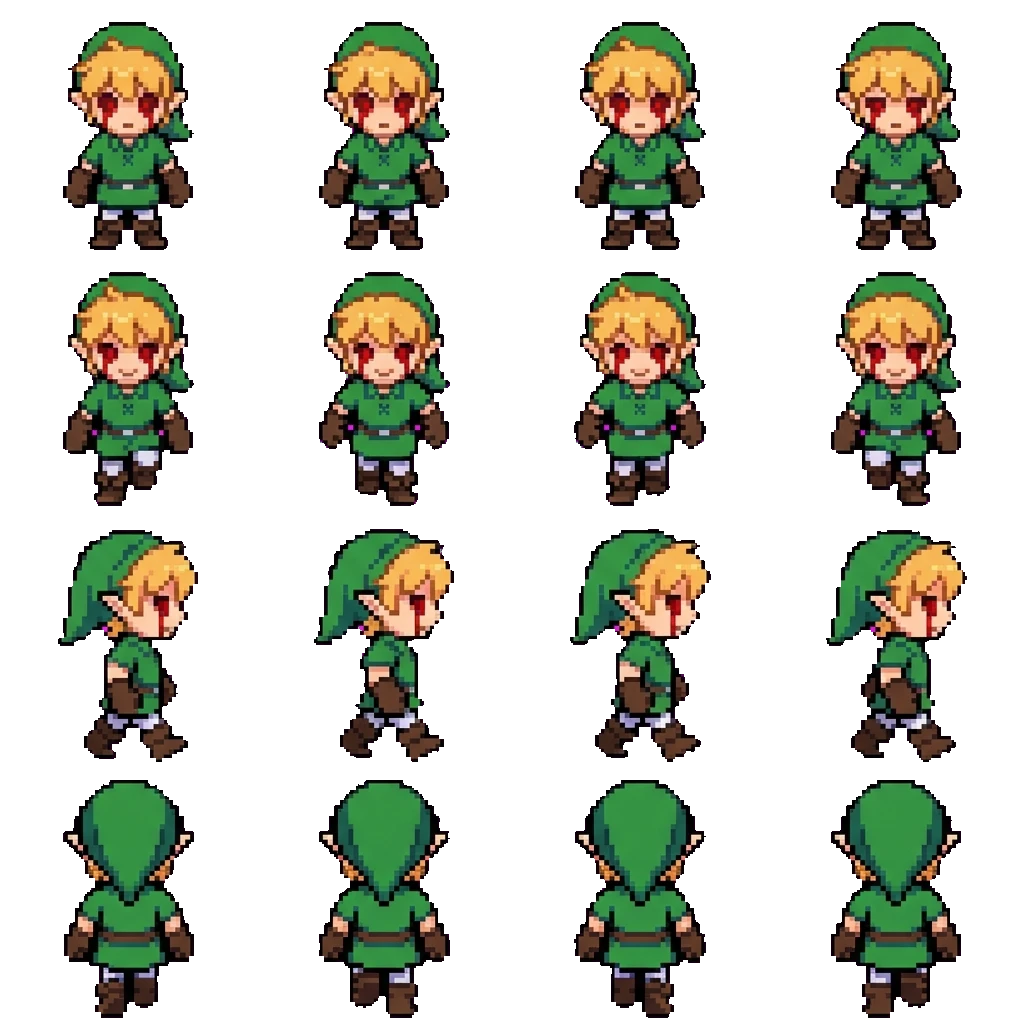 Ben Drowned movement sprite