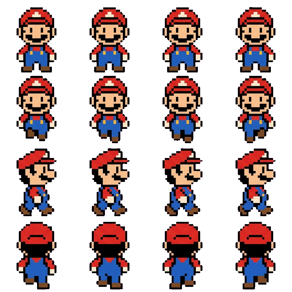 Mario movement sprite