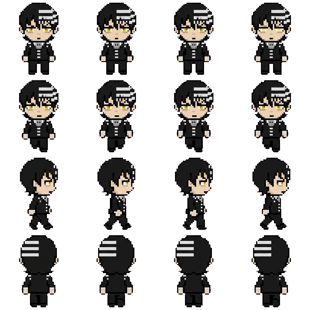 Death the Kid movement sprite