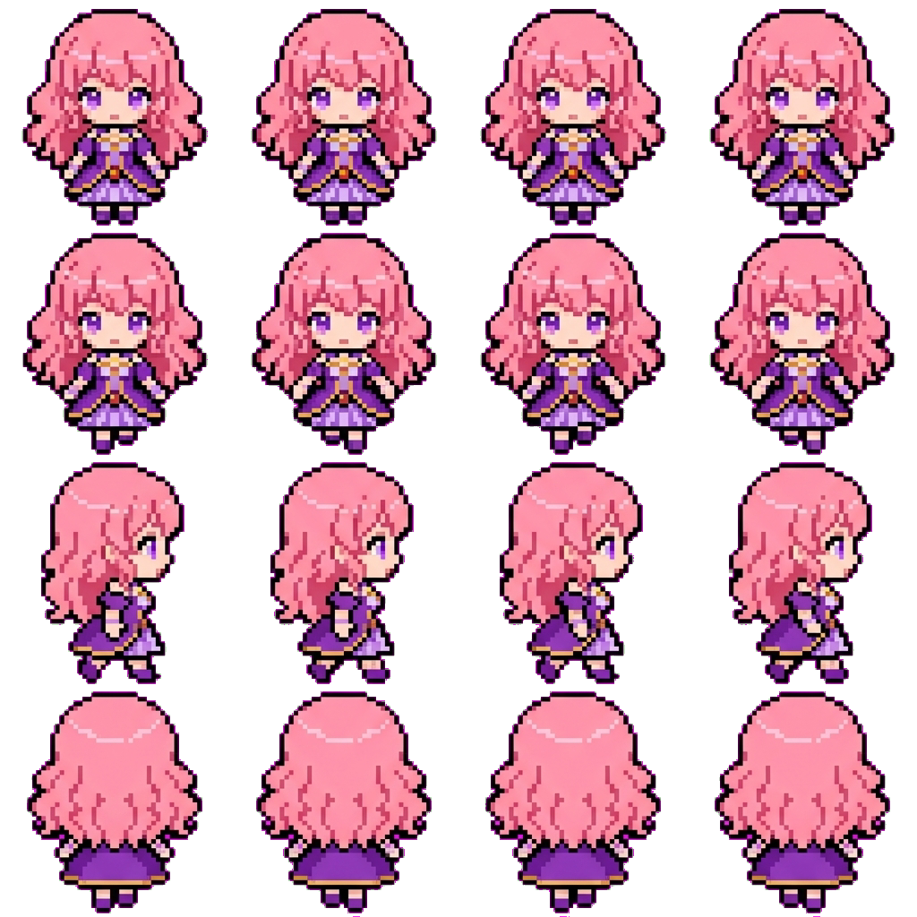 Yukimira movement sprite