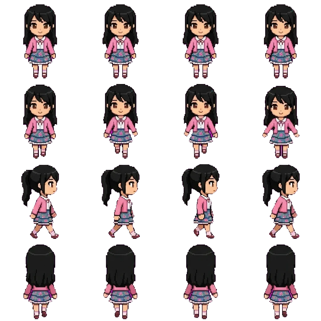 Michelle movement sprite