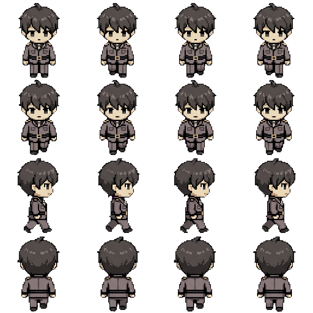 Commander movement sprite