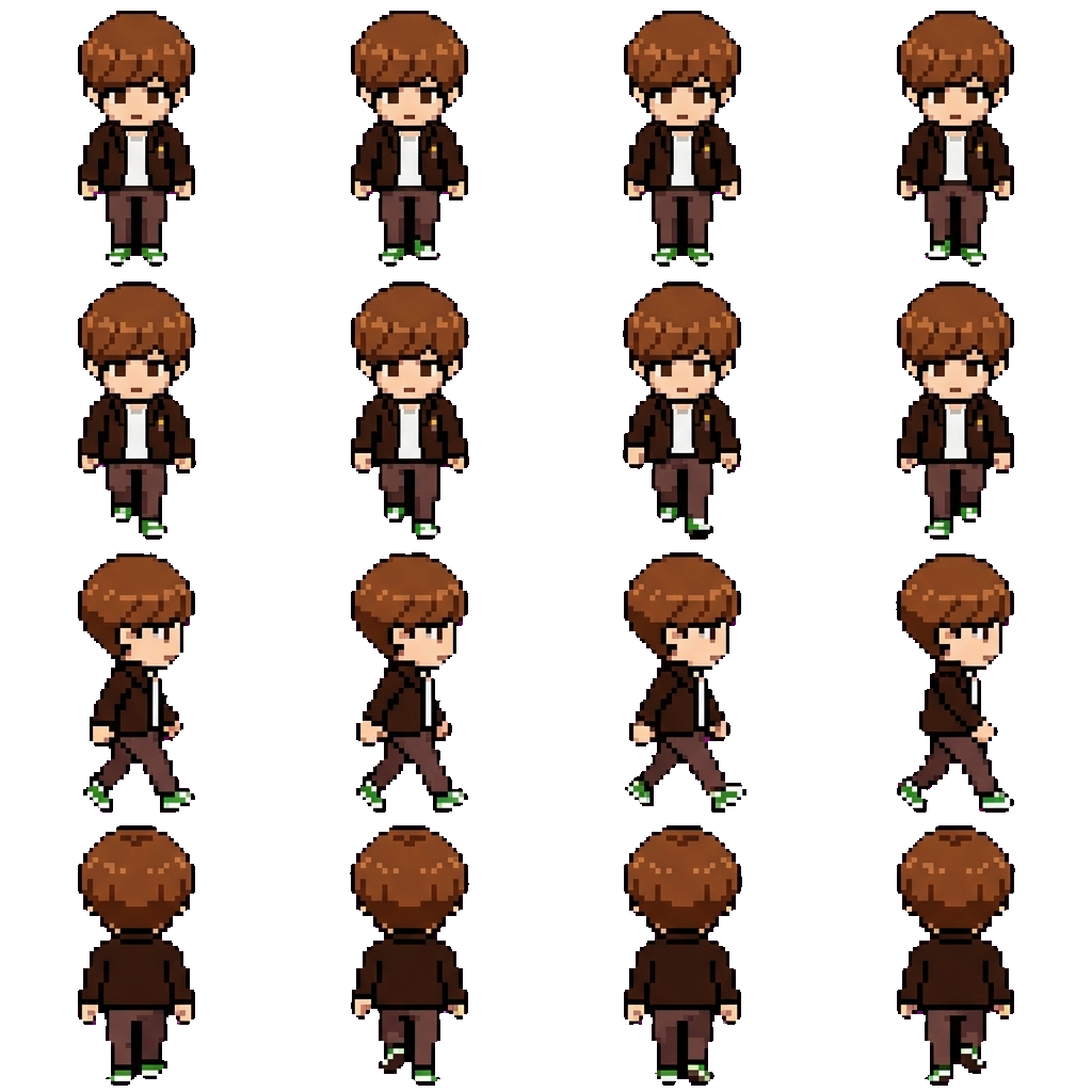 Ahn Su-ho movement sprite