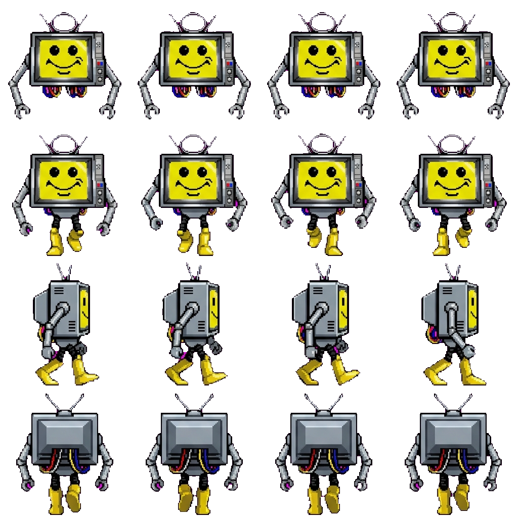 Update bot movement sprite