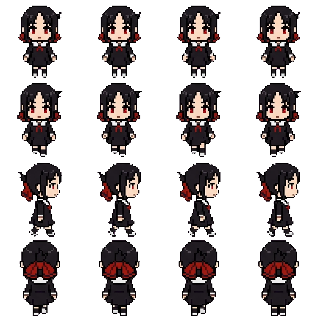 Kaguya Shinomiya movement sprite