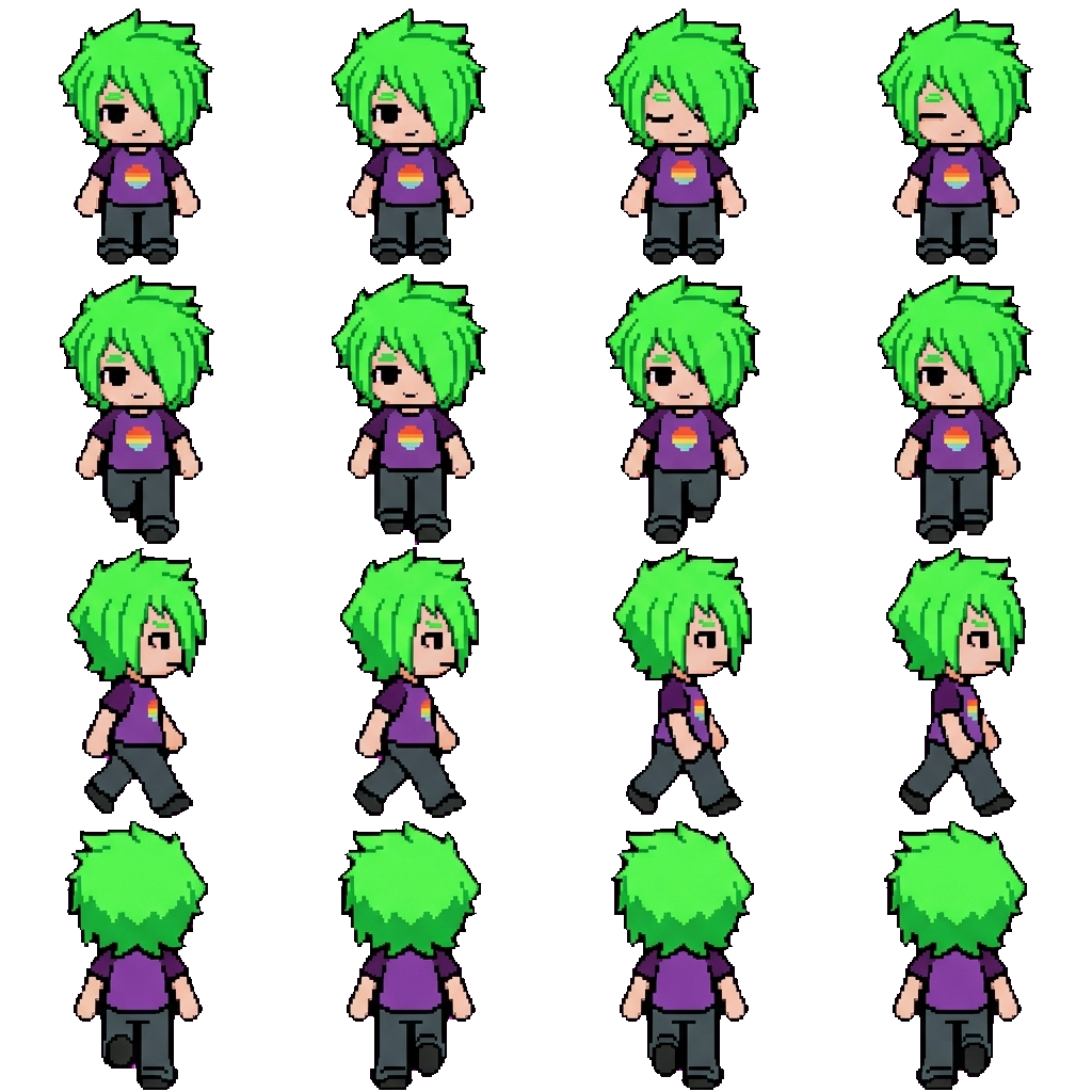 Rico movement sprite