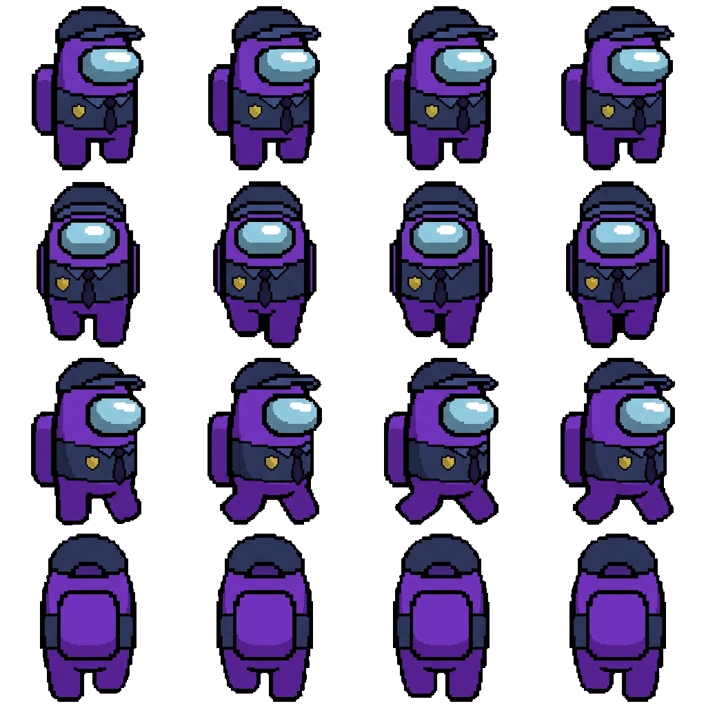 Purple movement sprite