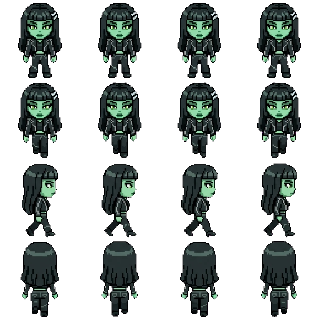 Electra movement sprite