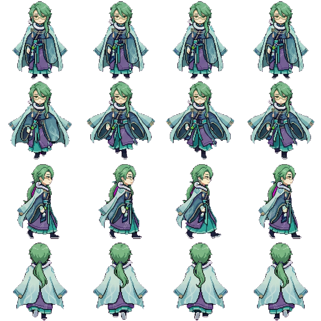 Bai Zhu movement sprite