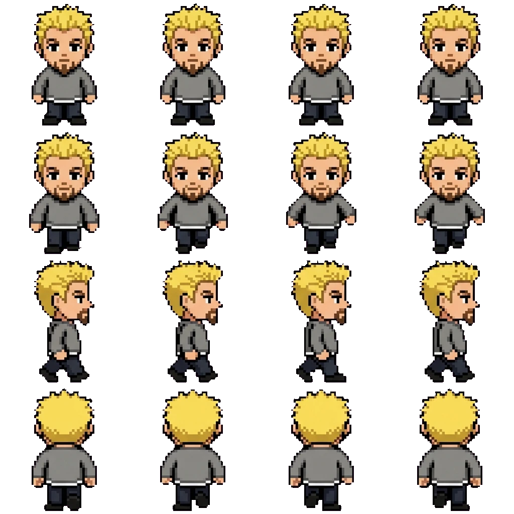 Chino Moreno movement sprite