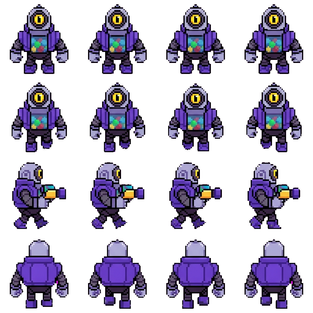 Rico movement sprite