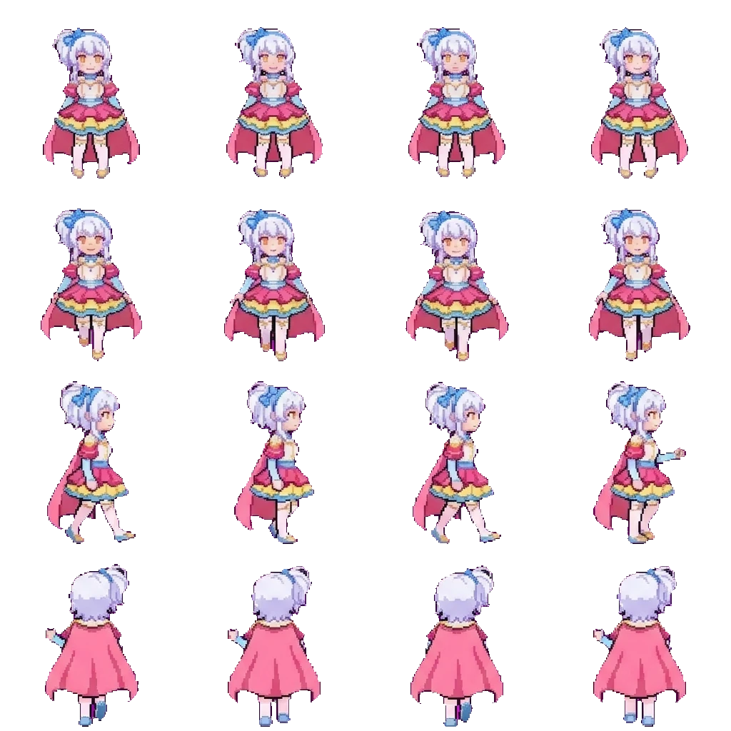 Synelle movement sprite