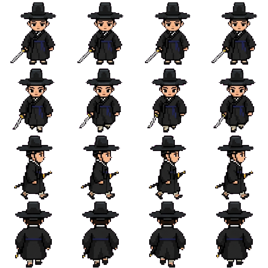 Seungho movement sprite