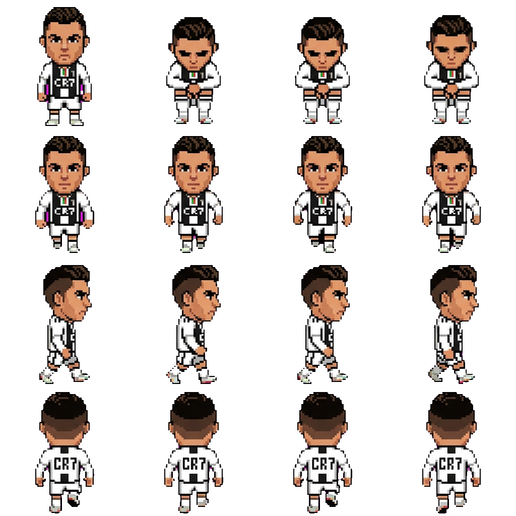 Ronaldo movement sprite