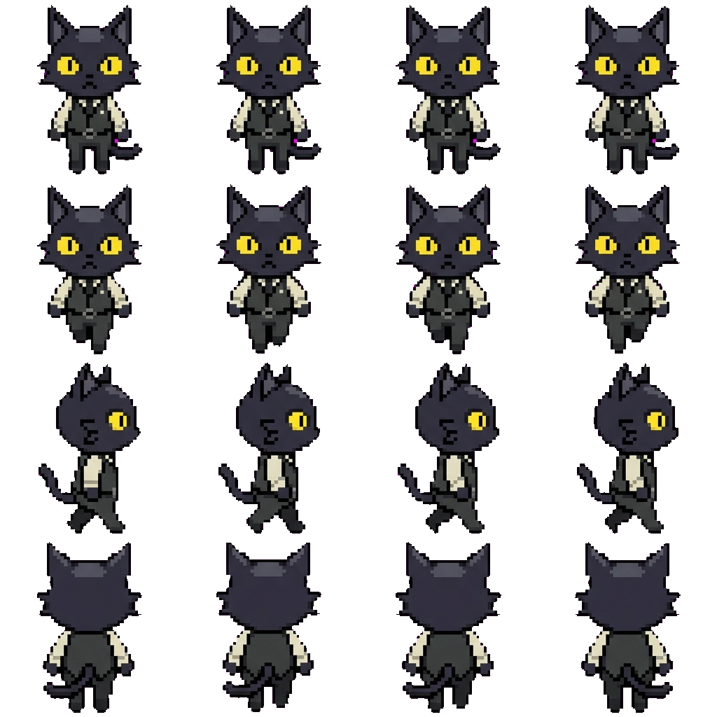 Secret Agent movement sprite