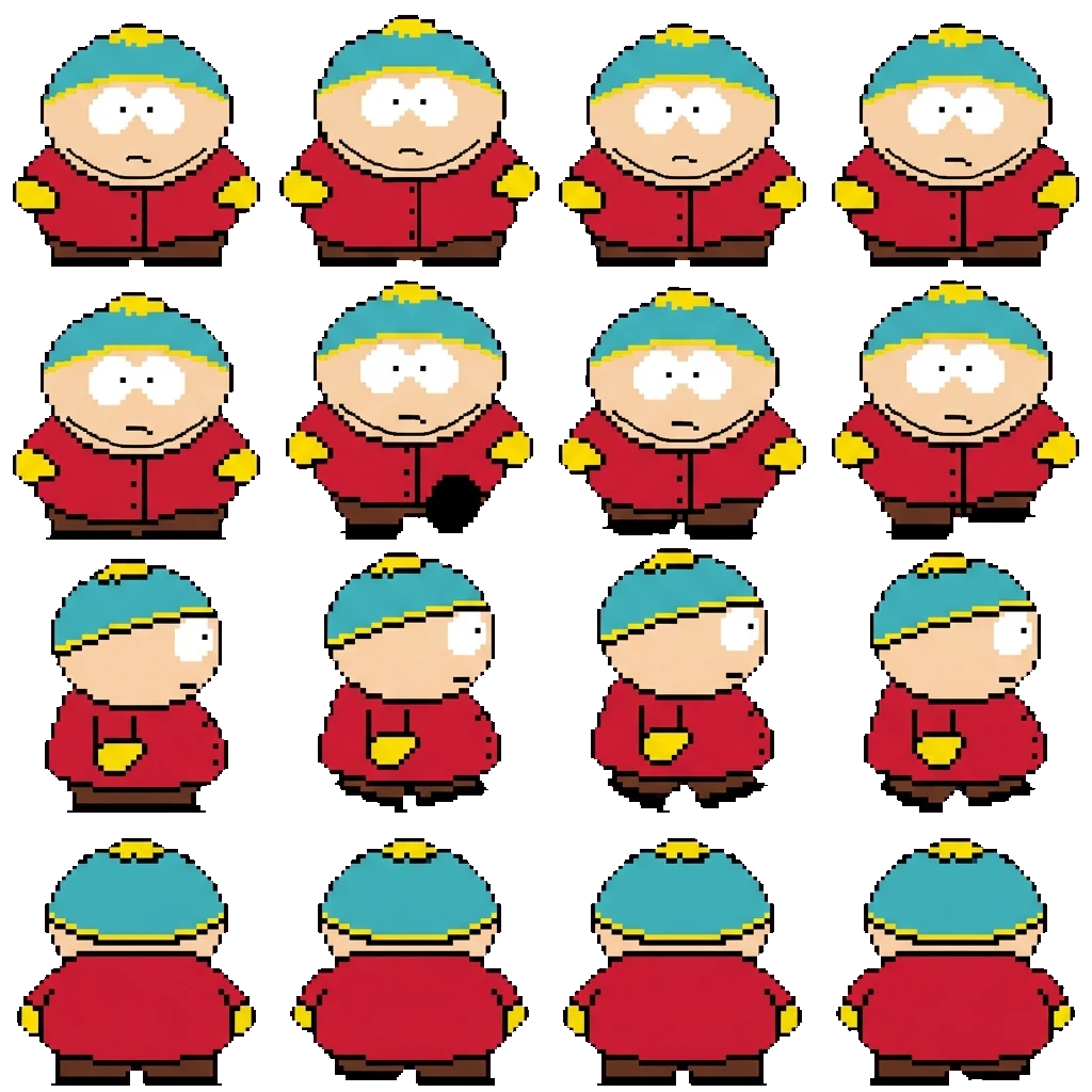 Cartman movement sprite