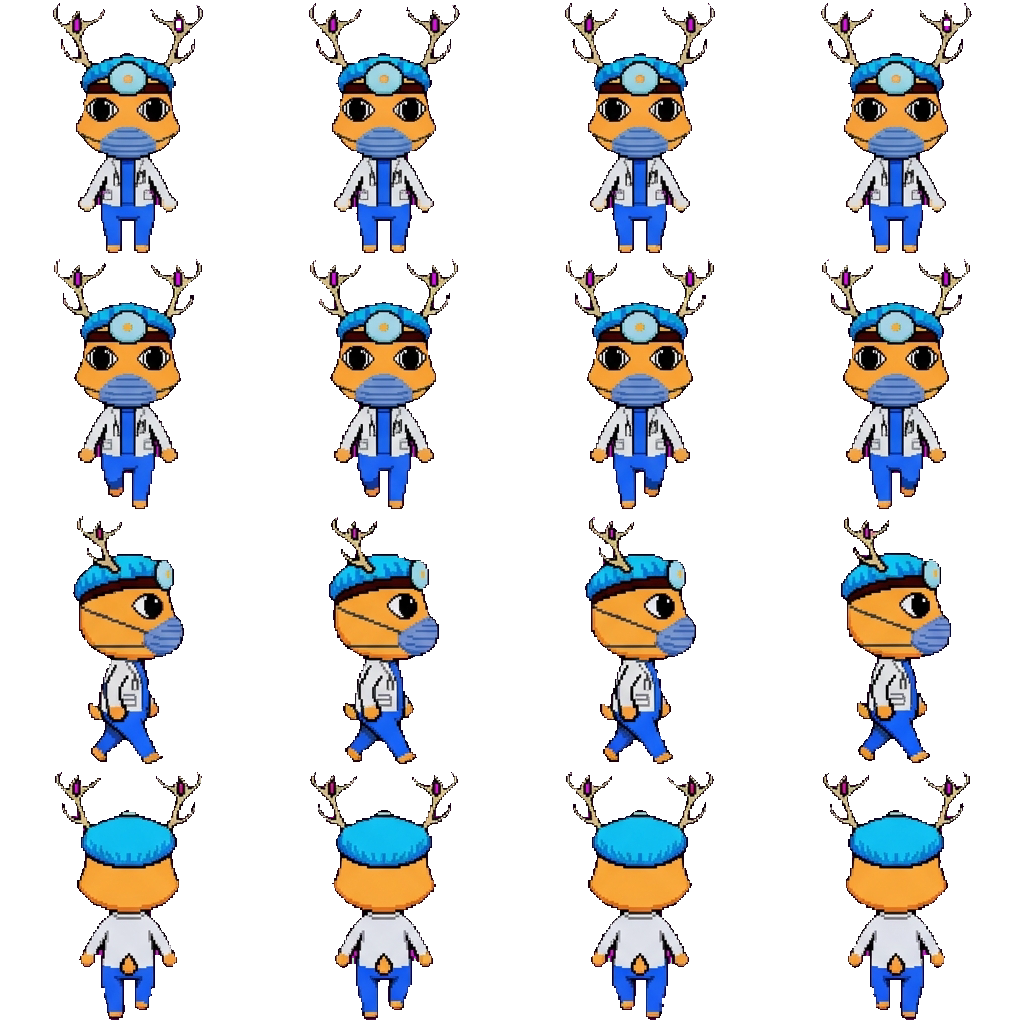 Surgeon movement sprite