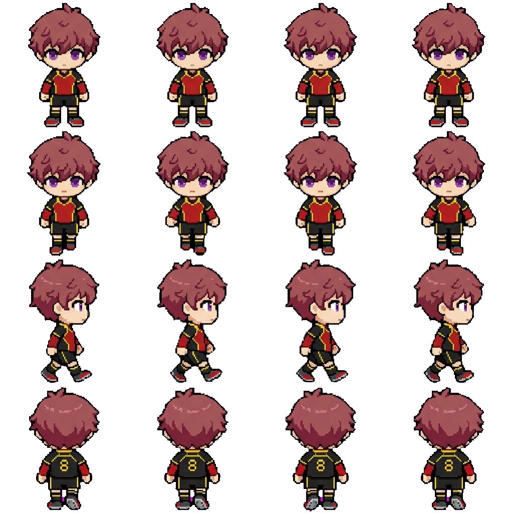Ness movement sprite