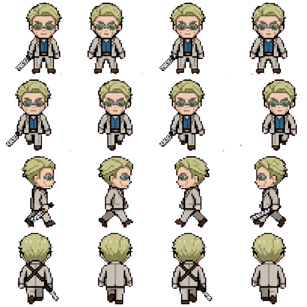 Kento Nanami movement sprite
