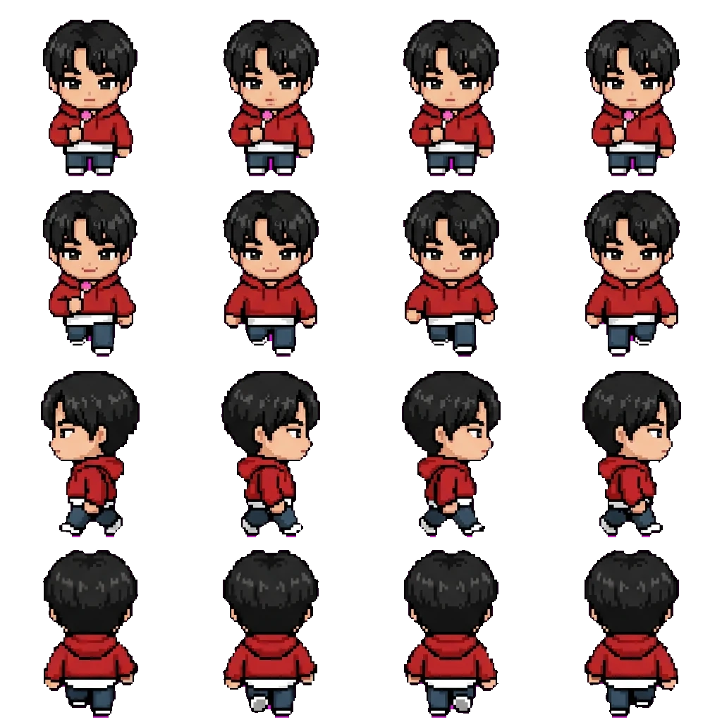 Jungwon movement sprite