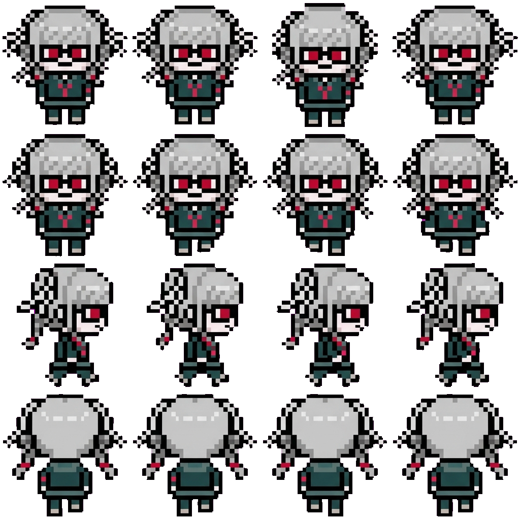 Peko Pekoyama movement sprite