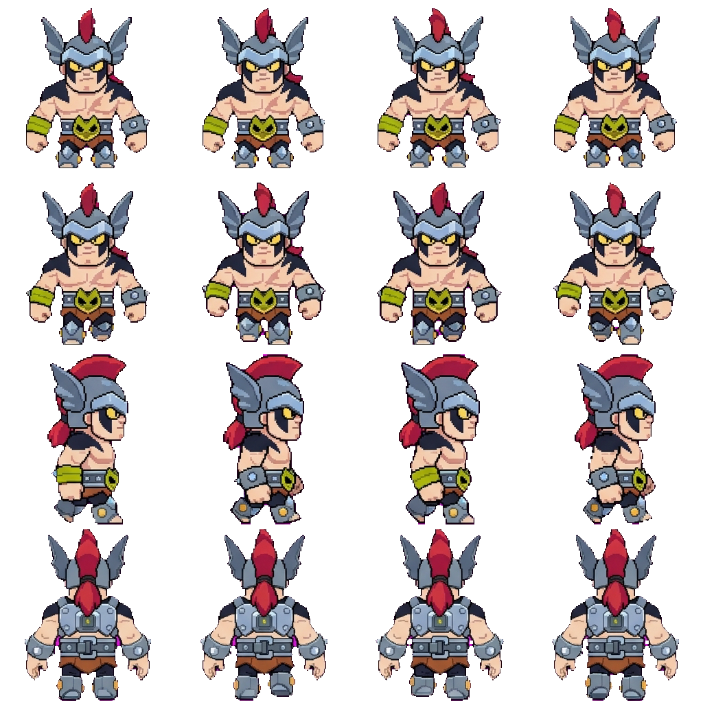 Damian movement sprite