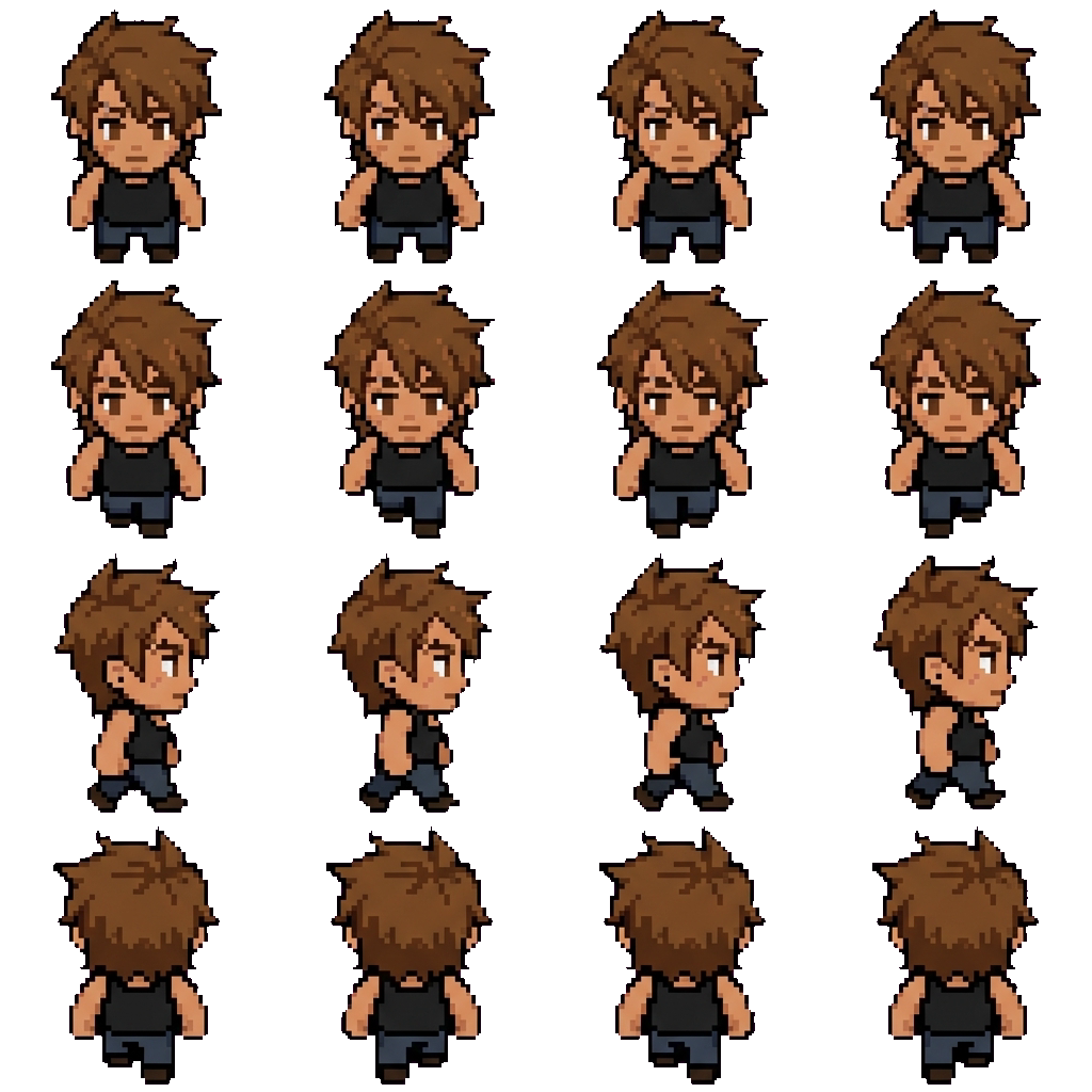Nick movement sprite