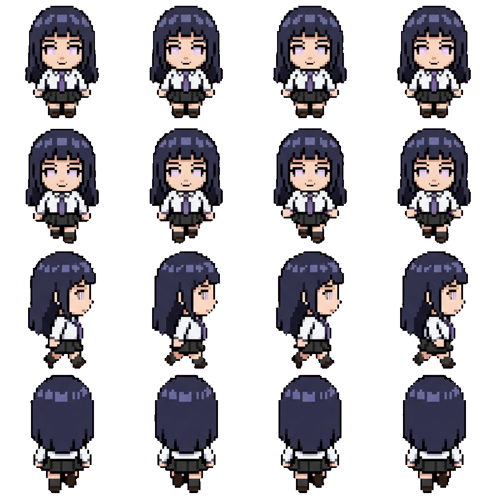 hinata hyuga movement sprite
