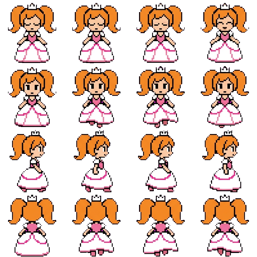 Queen marione movement sprite